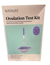 Natalist Ovulation Test Strips &amp; Tracker Kit 30Ct With Test Cup - $14.75