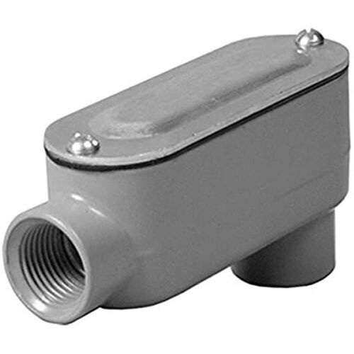 TayMac RLB150 Threaded LB Conduit Body, Die Cast Aluminum, Stamped Steel... - $31.96