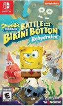 SpongeBob SquarePants Battle for Bikini Bottom Rehydrated - Nintendo Switch NS - £23.78 GBP