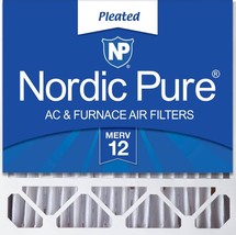 Nordic Pure 20X20X5 (19_5/8 X 19_7/8 X 4_3/8) Honeywell/Lennox Replacement Merv - £33.64 GBP