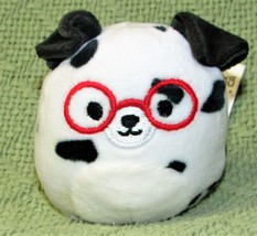Dustin Dalmatian Micromallow Squishmallows Mini Plush Claires Stuffed Animal Dog - £4.94 GBP