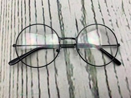4 Pack Wizard Glasses Halloween Costume Accessories Cosplay Black - £18.67 GBP