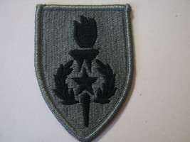 Army Serg EAN Ts Major Academy Patch Acu Color (Black On Gray) - $4.00