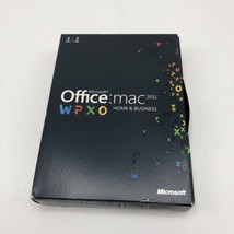 Used Microsoft Office Mac 2011 DVD Home &amp; Business  WPXO W/ 1 User CD Key - $19.80