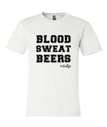 Blood Sweat Beers #dadlife T-shirt - Funny Father's Day, Men's Shirt, T-... - $24.88