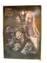The Lord Of The Rings Poster Orcs Villains Sauruman - $501.04 MXN