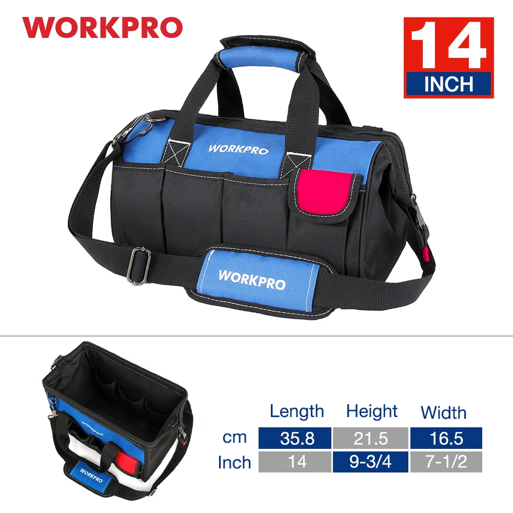 WORKPRO Tool HandBag Electrician Bag Tool Organizers Waterproof Tool Sto... - $562.78