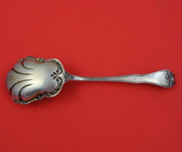 Azalia by Blackinton Sterling Silver Berry Spoon w/Light Gold Washed Bowl 8 1/2&quot; - £100.49 GBP