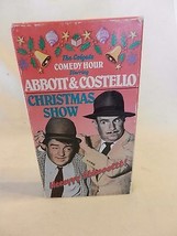 The Colgate Comedy Hour Starring Abbott &amp; Costello Christmas Show VHS 1988 - $9.00