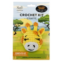 Fabric Editions Mini Crochet Kit-Giraffe 3&quot;X3.5&quot; - £20.90 GBP