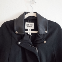 NWOT BETHANY MOTA Black Poncho Jacket Size XS - £19.54 GBP