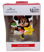 Hallmark Disney MINNIE Mouse Baby&#39;s First Christmas 2022 Ornament New in... - $9.74