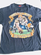 NFL Cleveland Browns Graphic Short Sleeve T-Shirt Adult Xl All Over Prin... - $32.55