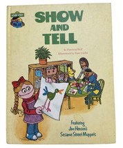 Sesame Street Book Club Show and Tell Good Hardcover Vintage - £4.36 GBP