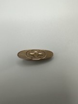 Antique Gold Monogrammed C Tie Clip 2.6cm - £15.66 GBP