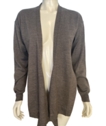 NWOT Modern Citizen Brown LS Open Cardigan Size XL - $710.18 MXN