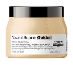 L'Oreal Professionnel Absolut Repair Golden Mask | Repairs Damage 500 mL 16.9 Oz - $44.88