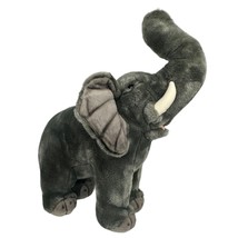 People Pals Realistic Elephant Plush Stuffed Animal 14 Inch Large Standing - £17.90 GBP