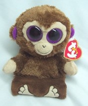 Ty Peek-A-Boos Chimps The Monkey Cell Phone Holder 4&quot; Stuffed Animal Toy - £11.87 GBP