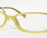 Vintage OU 52.180.01 Yellow-Green RARE EYEGLASSES GLASSES FRAME 52-16-135mm - $66.74