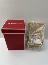 American Girl Pleasant Company Samantha  Single Wicker Chair &amp; Cushion! NIB - $49.00