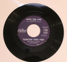 Tennessee Ernie Ford 45 Bless This Land - Lord Of All Creation Capitol Records - £3.88 GBP