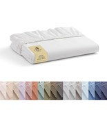 Linen Home 100% Cotton Percale Weave Fitted Sheet, Twin Size,, 39&quot;X75&quot;+15&quot; - €28,06 EUR
