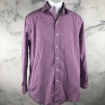 Polo Ralph Lauren Button Up Shirt Mens 16 32 Long Sleeve Regent Classic ... - $266.13 MXN