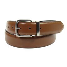 Tommy Bahama Men's Reversible Leather Belt Cognac/Black Size Medium (34-36) - $49.99