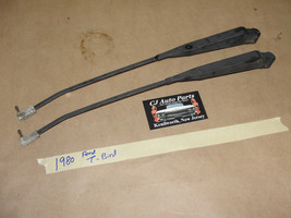 Oem 1980 80 Ford Thunderbird T-bird Tbird Pair Of Windshield Wiper Arms - £38.82 GBP