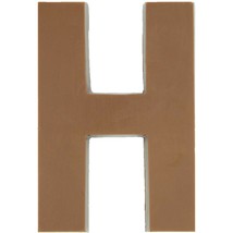 Philadelphia Candies Solid Milk Chocolate Alphabet Letter H, 1.75 Ounce ... - £5.51 GBP