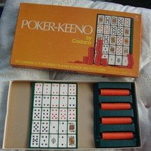 Poker Keeno Game-Cards and Chips -Cardinal Vintage Game - $18.00
