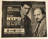 NYPD Blue Tv Guide Print Ad Dennis Franz Jimmy Smits TPA12 - $5.93
