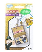 Monopoly Keychain Keyring Mini Game Gold 2021 Hasbro New NIB NIP Sealed - $14.50