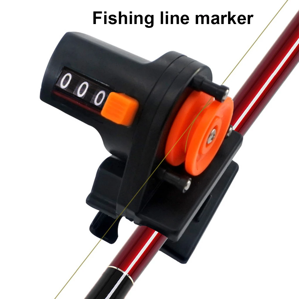 Sporting Fishing Line Depth Counter Plastic Portable Boat Rock Stream Length Met - £30.50 GBP