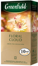 Greenfield Floral Cloud Green 25 Tea Bags X 10 Boxes - $49.49