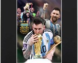 World Cup Champion Lionel Messi Of Argentina Plays Soccer And Is A 2022 ... - £28.28 GBP