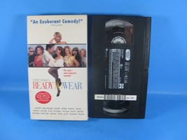 Ready To Wear VHS VCR Video Tape Movie Tim Robbins, Sophia Loren - £6.04 GBP