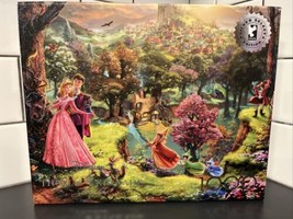 Disney &amp; Thomas Kinkade Puzzle Cinderella and Prince Charming 1000 Piece... - £11.15 GBP