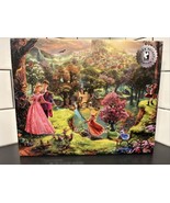 Disney &amp; Thomas Kinkade Puzzle Cinderella and Prince Charming 1000 Piece... - £11.01 GBP