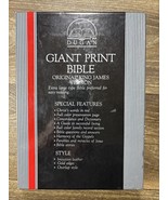 Dugan KJV Holy Bible Giant Print Imitation Leather Burgundy #712 - $552.67 MXN