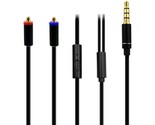 MMCX BLACK 6N OCC Audio Cable With microphone For Android/IOS - $19.79