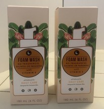 2 L. Foam Wash PH Balanced 6 fl oz. Fragrance Free with Vitamin E Daily ... - £11.56 GBP