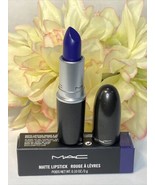 MAC Matte Lipstick 620 MATTE ROYAL Full Size New In Box Authentic Free S... - £11.63 GBP