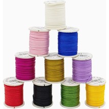 , 10 Pack 0.8Mm Jewelry Nylon Cord For Jewelry Making Chinese Knot Brace... - £14.08 GBP