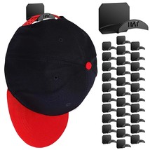 32 Pack Hat Racks For Baseball Caps, No Drilling Hat Holder Organizer, Self-Adhe - £22.37 GBP