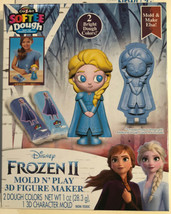 Frozen II Mold n&#39; Play figure maker Elsa Sealed In Package T2 - £5.51 GBP