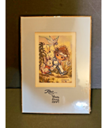 Vintage Jody Bergsma 1981 Art Print RUN YOUR BUNS OFF 6113/7500 Signed M... - $40.38 CAD