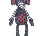 16 in Tweedles Elephant Lovey Ganz H12923 Floppy Gray Stripes Dots Plush... - $13.71