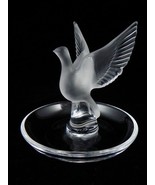 Vintage Lalique Thalie Bird Pin~Ring Tray~Signed~Perfect~Last One~Amazin... - €115,12 EUR